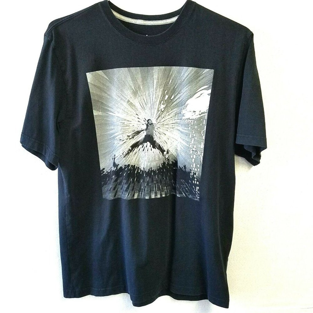 Michael Jordan Black with Abstract Jordan Image Tee Shirt - Size XXL